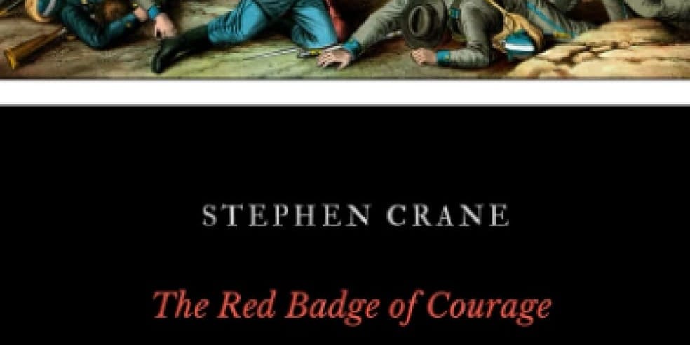 The Red Badge of Courage by Stephen Crane Book Cover