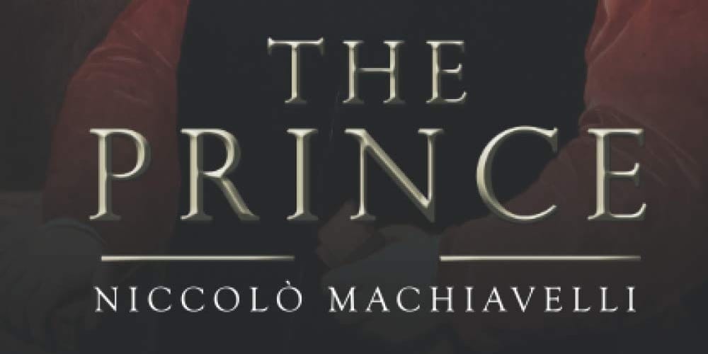The Prince by Niccolò Machiavelli Book Cover