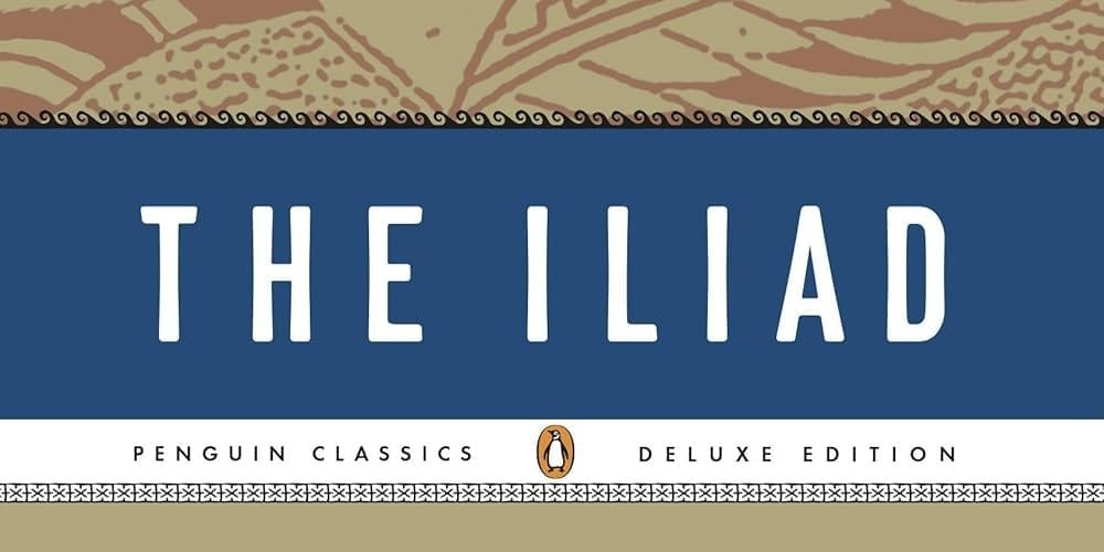 The Iliad by Homer Book Cover