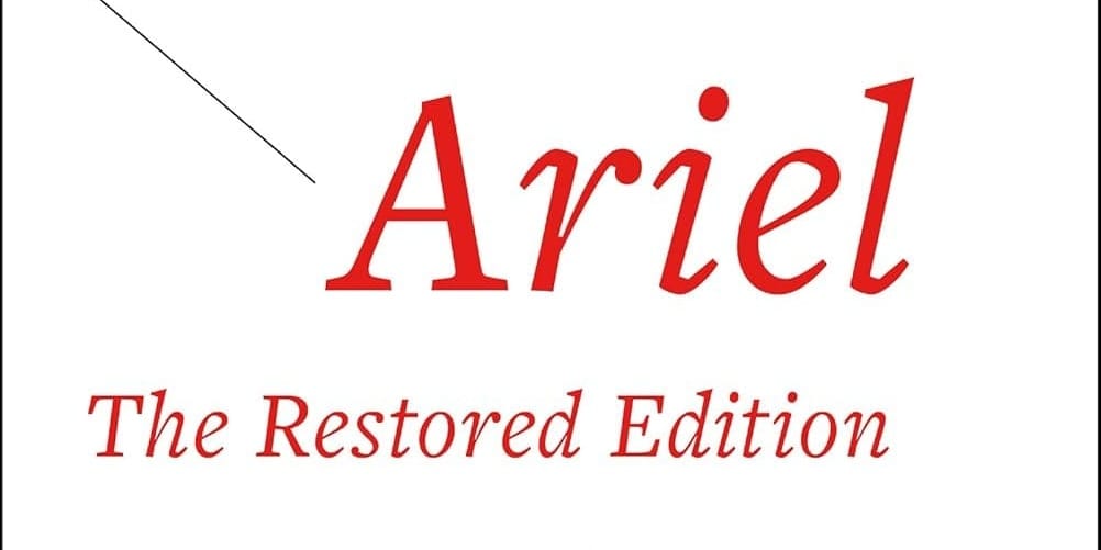 Ariel by Sylvia Plath Book Cover