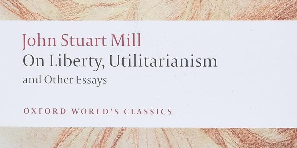 On Liberty by John Stuart Mill Book Cover
