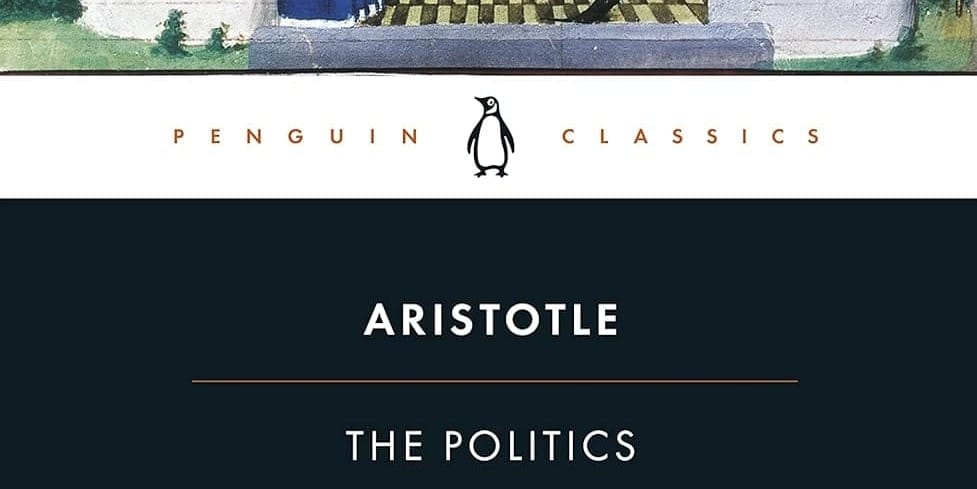 Politics by Aristotle Book Cover