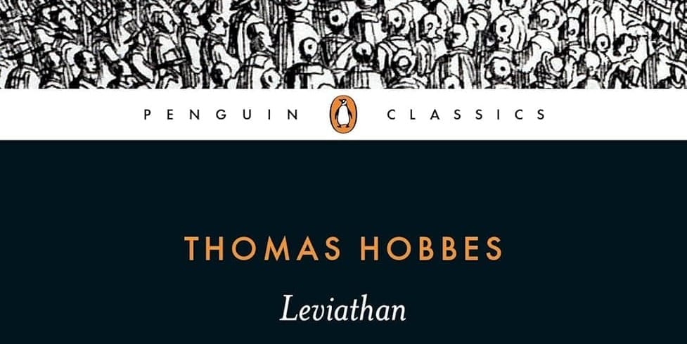 Leviathan by Thomas Hobbes Book Cover