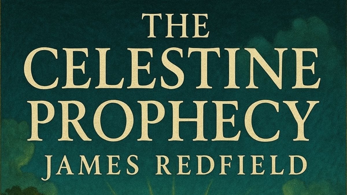 The Celestine Prophecy by James Redfield conceptual book cover