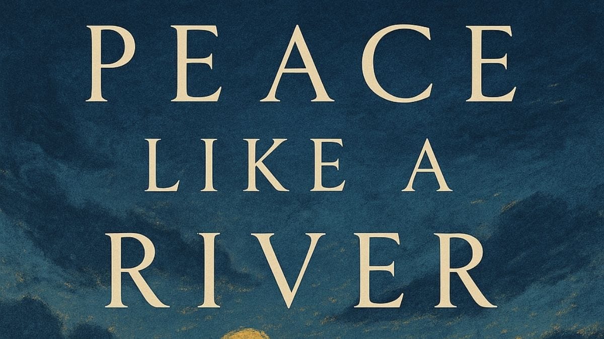Peace Like a River by Leif Enger conceptual book cover