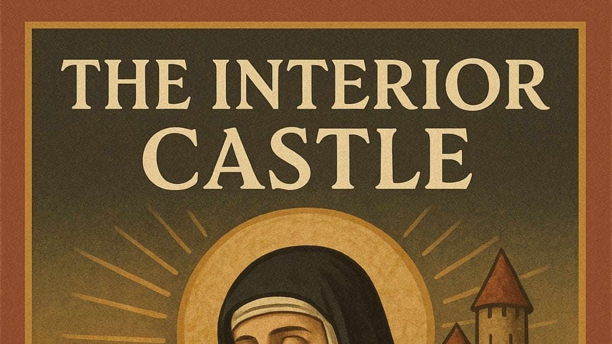 The Interior Castle by Saint Teresa of Ávila conceptual book cover