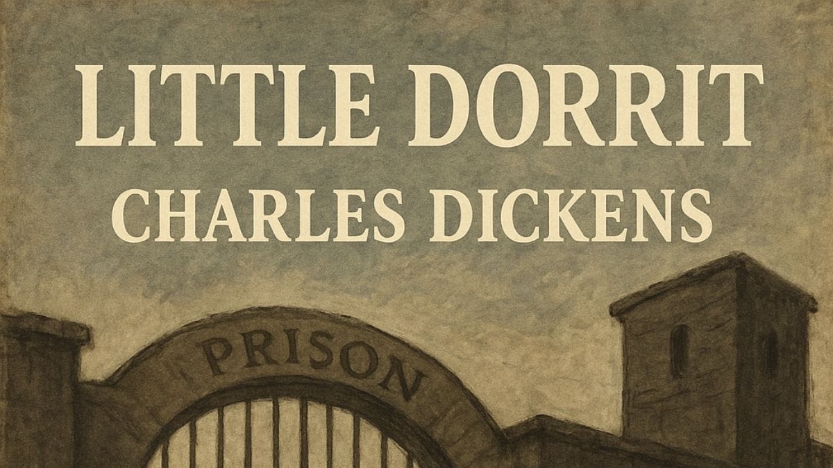 Little Dorrit by Charles Dickens conceptual book cover
