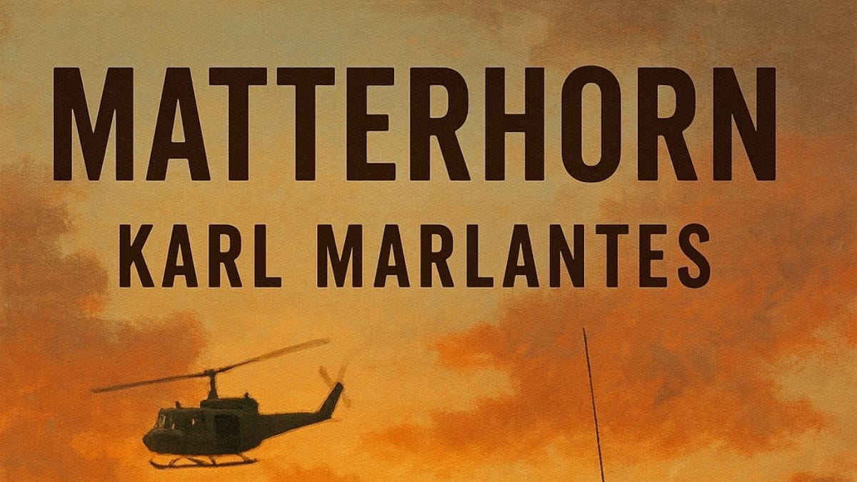Matterhorn by Karl Marlantes conceptual book cover