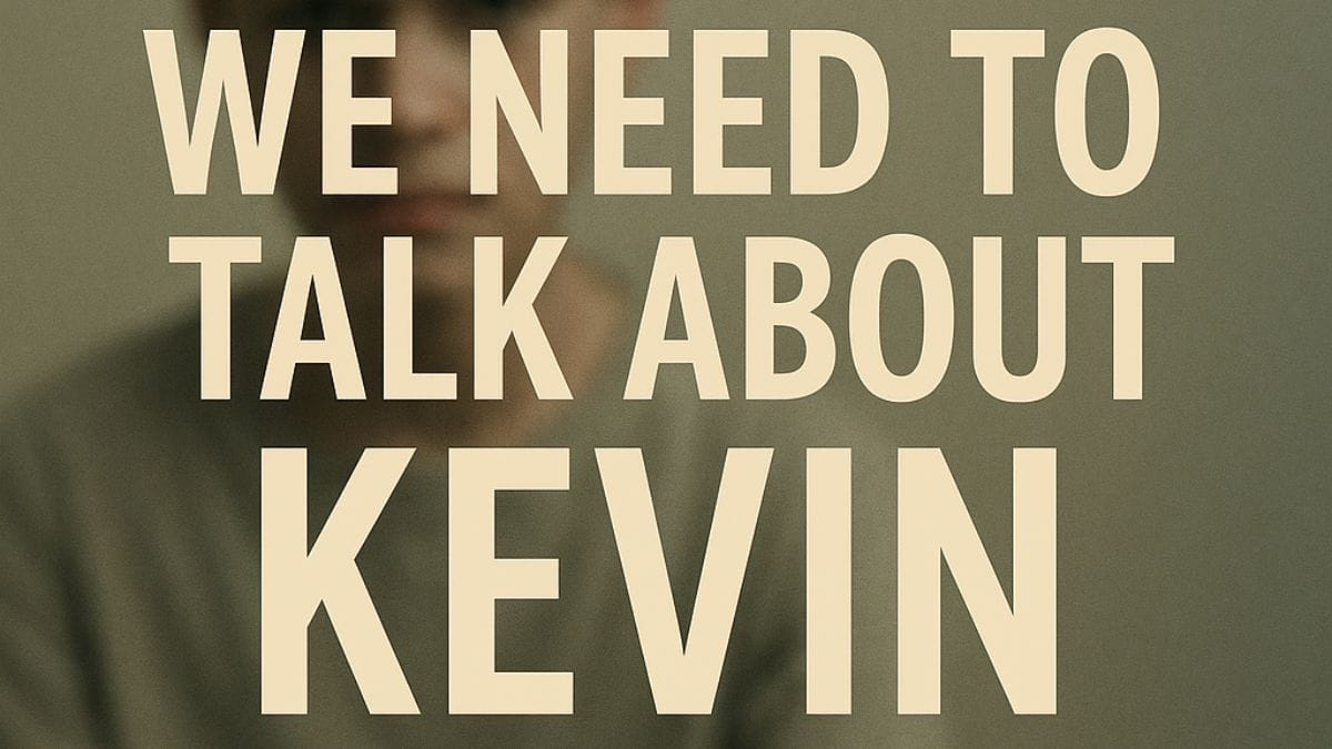 We Need to Talk About Kevin by Lionel Shriver conceptual book cover
