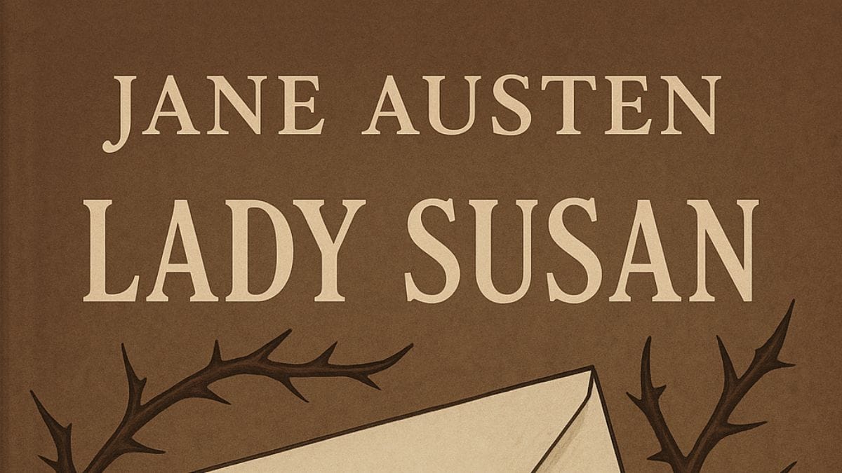 Lady Susan by Jane Austen conceptual book cover